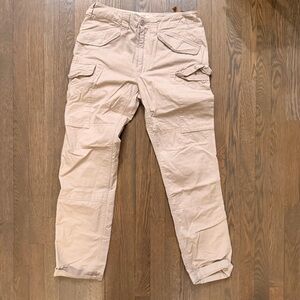 Grayers Cream Cargo Pants